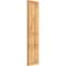 Ekena Millwork Framed Board-n-Batten Shutters w/Z-Bar, Rough Sawn Western Red Cedar, 16 1/8W x 67H, PR RBF06Z16X067RWR - alternate 2